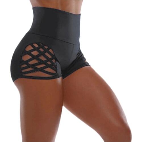 25# Womens Buttocks Sweatpants High Waist Solid Color Bandage Sweatpant Shorts Yoga Shorts Running Workout Pants Fitness Pant