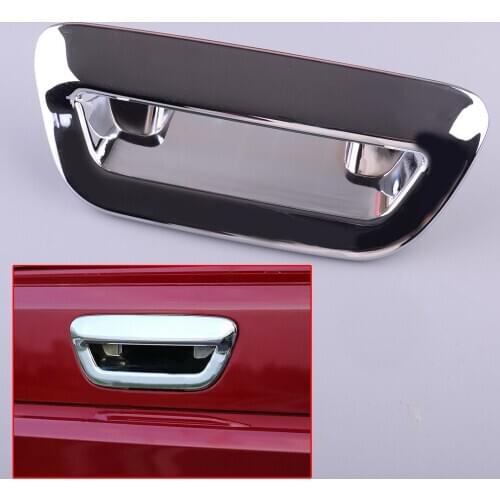 Car Rear Trunk Tail Door Handle Bowl Cup Cover Trim Plastic Silver Fit For Jeep Compass 2017 2018 2019 2020