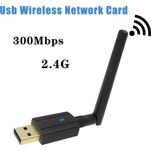 300M Usb Wireless Network Card Portable Wifi Signal Receiving Transmitter 2.4G EP-N1581 For Desktop Laptop PC Mini Wi-fi Dongle