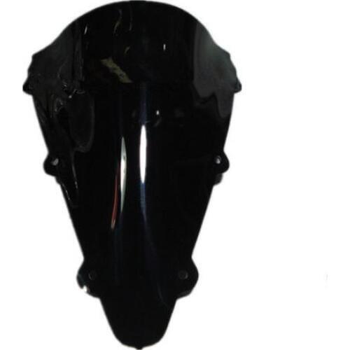 Black ABS Plastic Windshield Windscreen For Yamaha YZF R1 2002-2003 Motorcycle
