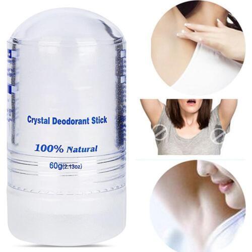 60g crystal deodorant alum stick body underarm deodorant men and women antiperspirant deodorant stick
