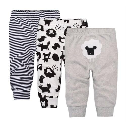 DHL 20set 3pcs/set Baby Harem PP Trousers Knitted Cotton Unisex Toddler Leggings Newborn Infant Clothing