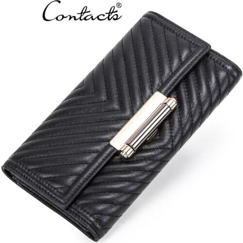 Women Purses and Handbags 2020 Womens Wallet Multi-function Long Three-fold Female Clutch Card Holder