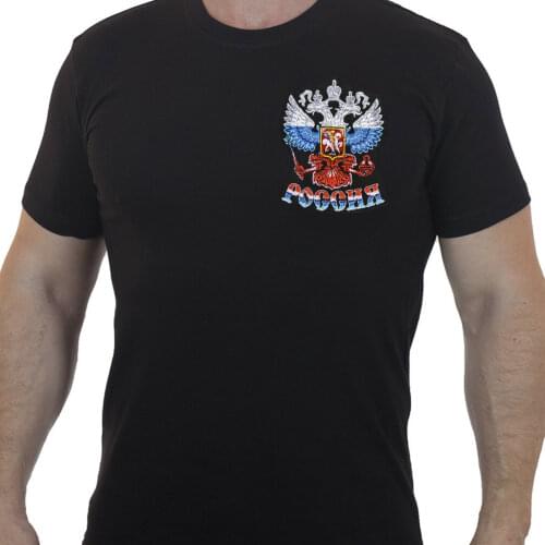 Tshirt Russian T-Shirts Russia Putin Military Mens Clothing Army Short Casual 100% COTTON O-Neck Shirts