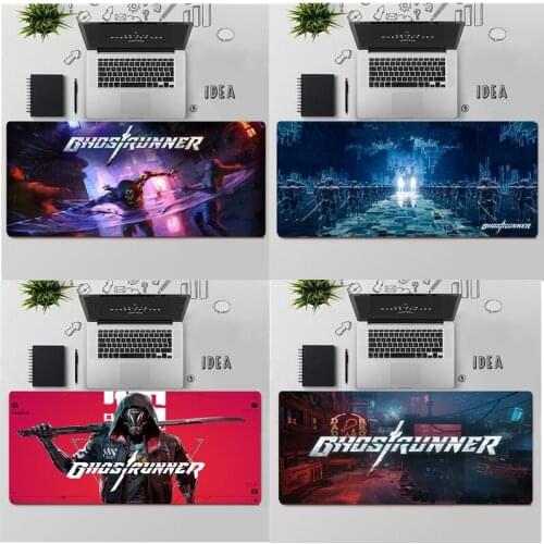 Gaming Mouse Pad Large Mouse Pad PC Gamer Computer Mouse Mat Ghostrunner Big Mousepad Keyboard Desk Mat XXL Carpet Mause Pad