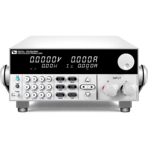 IT8512A+ Short Circuit&Battery Test Programmable DC Electronic Load Tester High-Accuracy Resolution 150V/30A/300W Load Line