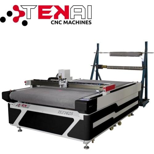 From China Digital Cutting Fabric Oscillating Knife Cutting Machine 1625 1825 2030