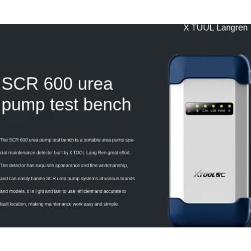 SCR600 Urea Pump Controller Test Bench Detection Drive Post-processing Tester for Bosch 2.0 2.2 6.5 Cummins Tenneco