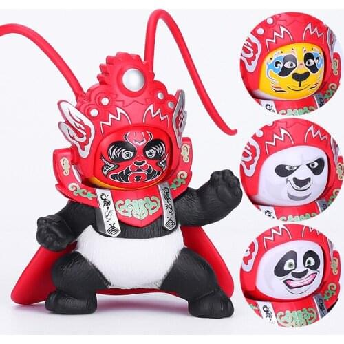 Panda Face change doll Chinese characteristicsgift Home decoration ornaments Childrens gifts
