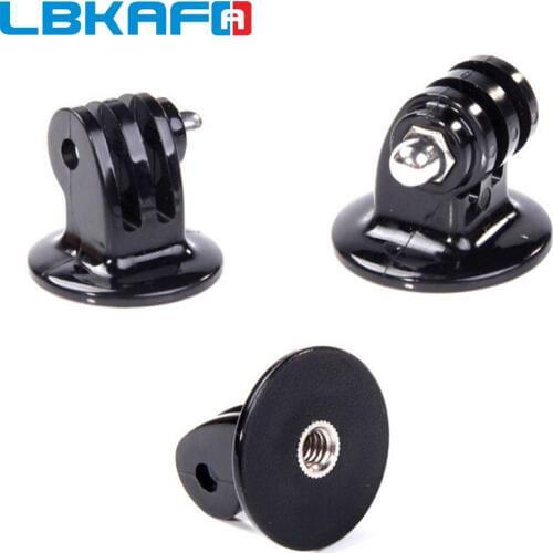 LBKAFA For Gopro 5pcs/lot Tripod Mount Monopod Adapter Accessories for Gopro Hero 6 5 4 3+ 3 SJCAM SJ4000 SJ5000 SJ6 SJ7 Eken YI