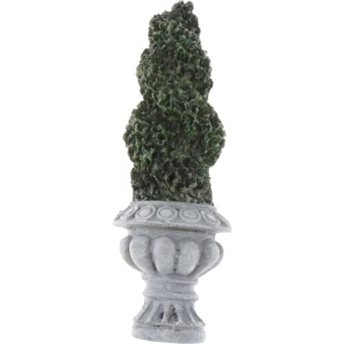 1:12 Dollhouse Miniature Resin Tree Home Fairy Garden Decoration Ornaments