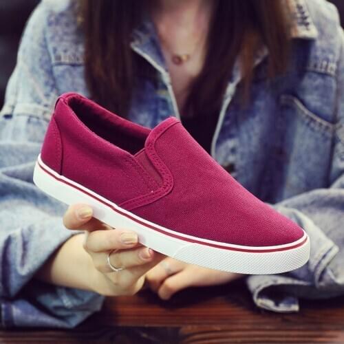 2021 spring and autumn new trend fashion all-match canvas shoes breathable comfortable wear-resistant shoes non-slip shoes