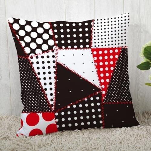 Wholesale 45*45 Pillow Case Classic plaid pattern For Wedding Pillow Cover Animals Pillowcases