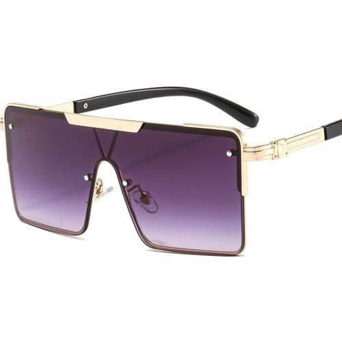 Luxury Brand Square Sunglasses Women 2020 One Piece Oversized Sunglasses Men Small Glasses Ladies Vintage Sunglasses Retro