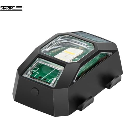 Drone Strobe Lights Signal Warning Light Flashing High Brightness Easy Built-in Battery for DJI Mavic Mini 2/ Mavic Air 2/ FPV