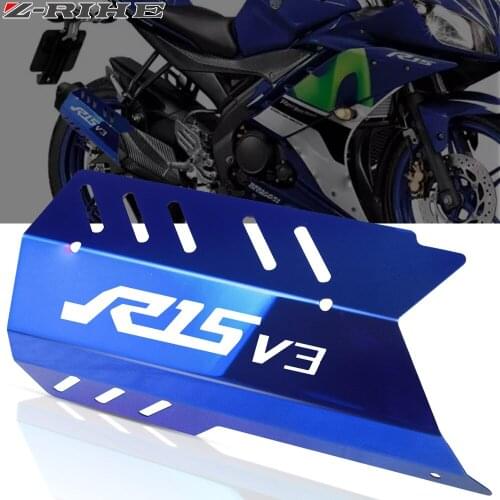Motorcycle Exhaust Shield Protector Cover Heat Protection exhaust Pipe Crash Protector For Yamaha YZF R15 V3 2017-2020 MT-15