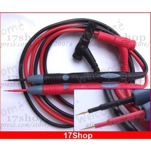 1set PCB SMT IC SMD Multimeter Test PEN Probes Cable 4MM BANANA PLUG Repair Tools
