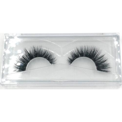 1 Pair 3D Mink Hair False Eyelashes Handmade Thick False Eyelashes