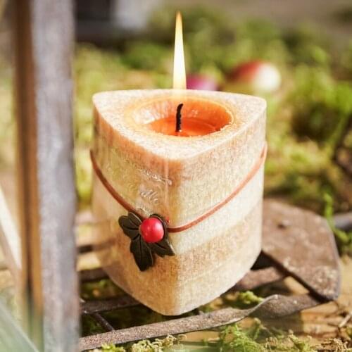 1pc Cube Wax Fragrance Candle Creative Rose Scented Candles Home Geometric Decoration Cube Wax Fragrance Candle