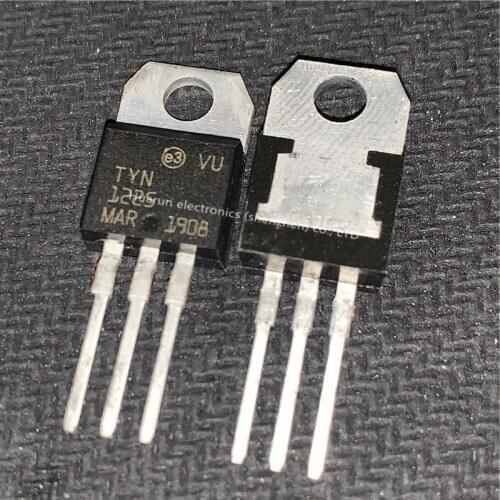 10pcs/lot TYN1225 TO-220 25A1200V unidirectional thyristor