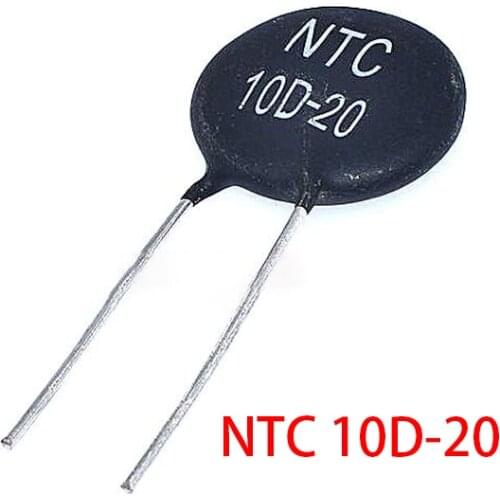 10pcs NTC Thermistor Resistor NTC 10D-20 Thermal Resistor