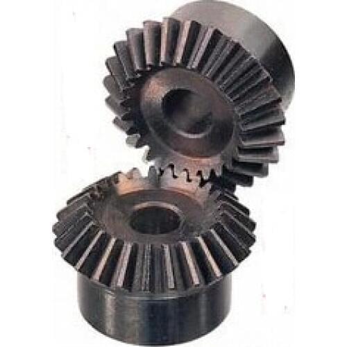 2PCS/LOT 2M-25Teeths 1:1 Metal bevel gear 90 degrees bevel gear transmission