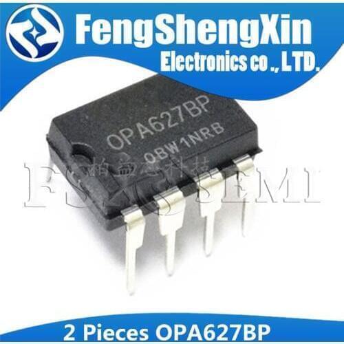 2PCS OPA627BP DIP8 OPA627B DIP OPA627 DIP-8 Amplifier IC