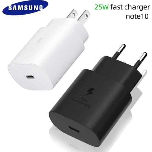 Samsung Super Fast Charge Adaptive EP-TA800 PD Charger EU/US/UK/AU Plug 25W Quick Charging Power Wall Adapter For Samsung Xiaomi