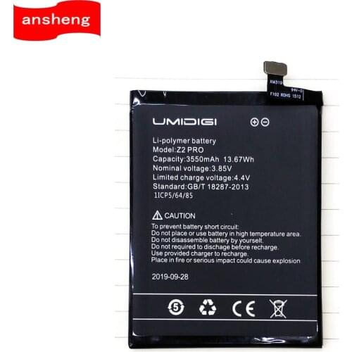 Аккумуляторы для телефонов UMIDIGI Z2 Ansheng China At AliExpress