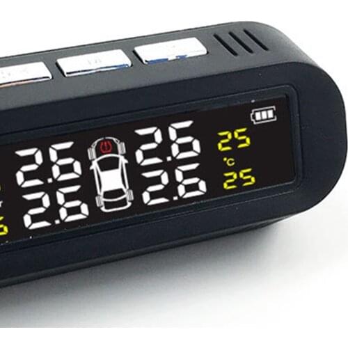 Wireless TIRE PRESSURE MONITORING SENSORS TPMS CAR VEHICLE TYRE TESTER ALARM