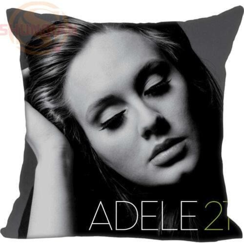 Adele#65 Pillowcase Wedding Decorative Pillow Case Customize Gift For Pillow Cover 20x20,35X35cm One sides