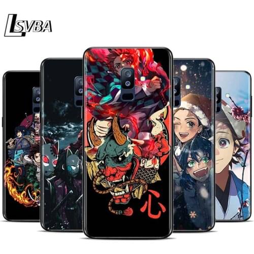 Hot Anime Demon Slayer Kimetsu No Yaiba For Samsung Galaxy A9 A8 A7 A6 A5 A3 Star Plus 2018 2017 2016 Phone Case