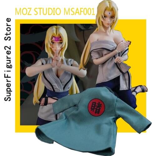 For Collection 1/6 Scale MOZ STUDIO MSAF001 NINJ UTSU G ANG Anime Action Figure Model Head Body Clothes for Fans Holiday Gifts