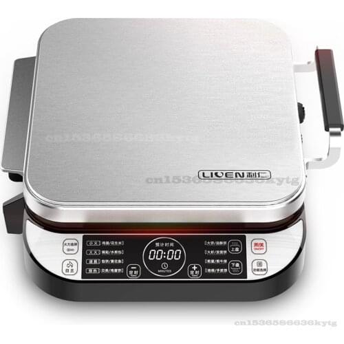 Electric Baking Pan Side Open Removable Home Intelligence Frying Machine Square Plate Pancake Fast Breakfast Machine