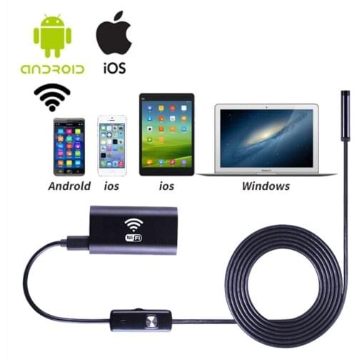 WIFI Endoscope For Android & ISO 1080x720P HD 2MP Endoscope Camera