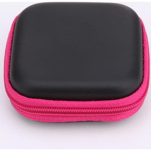 EVA Earphone Boxes Coin Purse Headphone USB Cable Cases Storage Organizer Wallet Carrying Pouch Bag Container