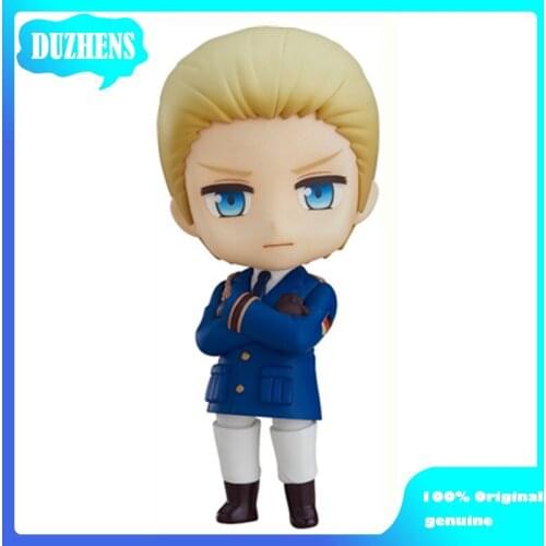 100% Original: Axis Powers Hetalia Ludwig Beilschmidt Q version figma Action Figure Anime Figure Model Toys Figure Doll Gift