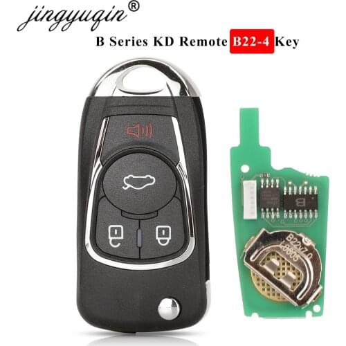 Jingyuqin KEYDIY KD B22-4 Remote Car Key For KD900/URG200/KD-X2/KD MINI Key Programmer B Series Remote Control