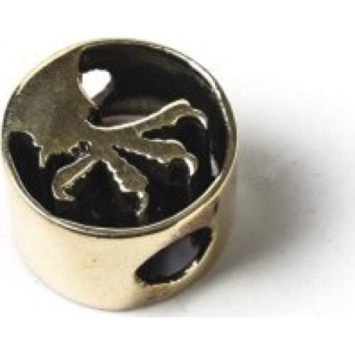 DIY Eagle Claw Brass Knife Beads Pendant Rope Copper Knife Fall Rope Outdoors Knife EDC Knife Pendant Brass Pendant