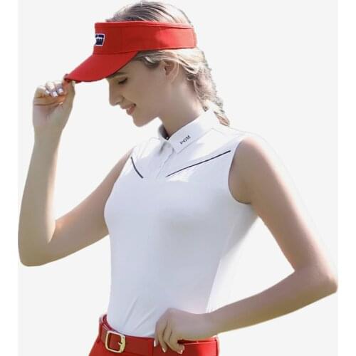 Summer Golf Trainning Clothing T-Shirts Sport Wear Women Vest Shirt Tennis Sleeveless Running Quick-drying Clothes Sportswear