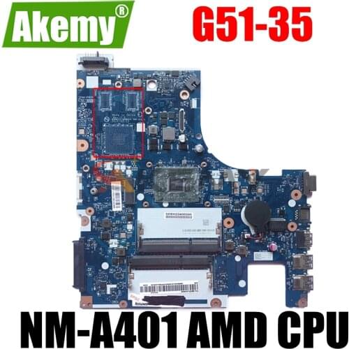 For Lenovo IdeaPad G51-35 Laptop Motherboard BMWQ3/BMWQ4 NM-A401 with AMD CPU Motherboard 100% fully tested