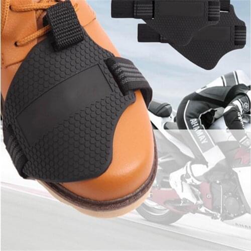 Motorcycle Shoes Protective Motorbike Motorcycle Gear Shifter Shoe Boots Protector Shift Sock Boot Cover Shifter Guards Black