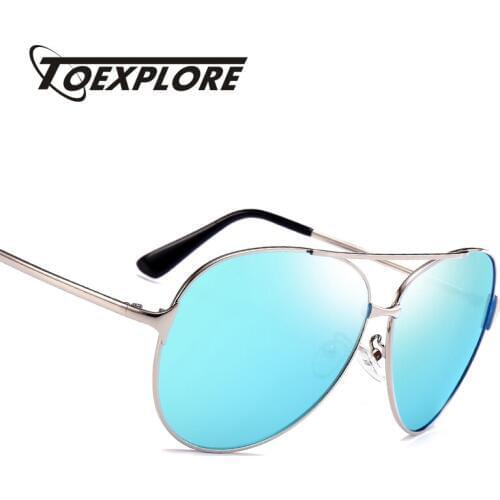 TOEXPLORE Polarized Mens Anti-Glare Eyeglasses Sports Eyewear Driving Sunglasses HD Lens Goggles Luxury Brand Designer UV400