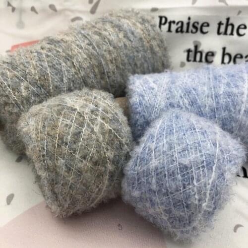 500g Loop Yarns Wool Blended Yarn For Knitting Soft Hand knitting Yarn Sweater Scarf Hat DIY Crochet threads Knit thread ZL59