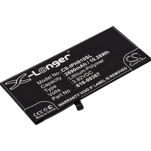 Cameron Sino Mobile SmartPhone Replacement Li-Polymer Battery 2690mAh For 616-00367 Doogee A1864, iPhone 8 Plus Free Tools