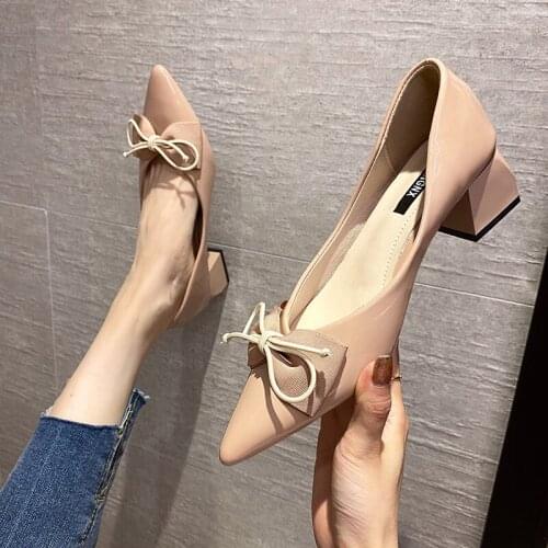 Woman Pumps 2021 Fashion Brand Women Shoes High Heels Soft Comfort Pointed Toe Heels Women Wedding Shoes Casual Dress Shoe