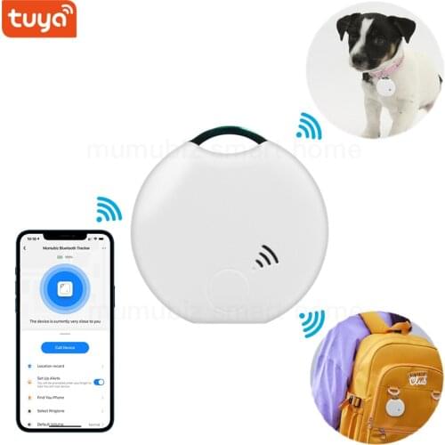Tuya Smart Life Bluetooth Tracker,Smart tag,Keys Finder and Item Locator for Wallets,Luggage,Pets and More ,Fashion Mini Design