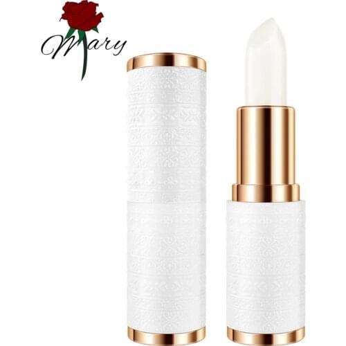 4 Colors Crystal Jelly Moisturizer Lipstick Fades Lip wrinkles Lip balm Sexy Pigments Makeup Lips Gloss Temperature Change