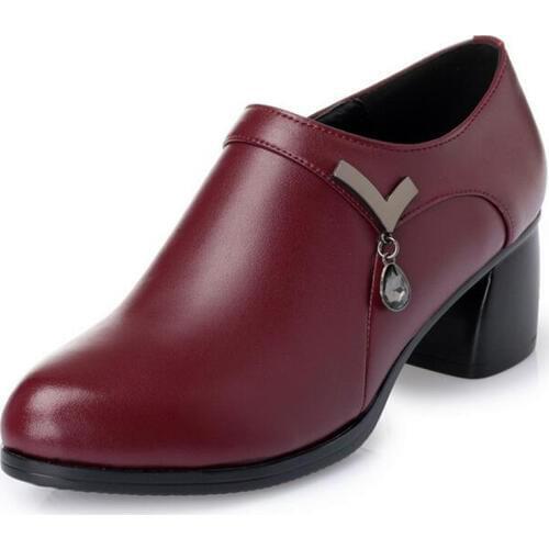 New Spring Fashion Shoes Women High Heel Shoes 2020 Famous Warm Winter Shoes Women Shoes Elegant Comfort Non-slip High Heels