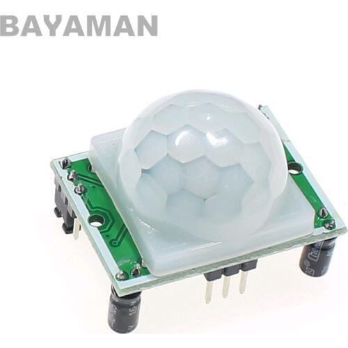 1pc HC-SR501 Adjust Infrared IR Pyroelectric Infrared PIR module Motion Sensor Detector Module for DIY Multicopter Drones